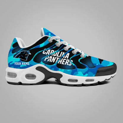 LIMITED EDITION - NEW CUSTOMIZED NFL23 CLP CAROLINA PANTHERS UNISEX AIR MAX PLUS SNEAKERS