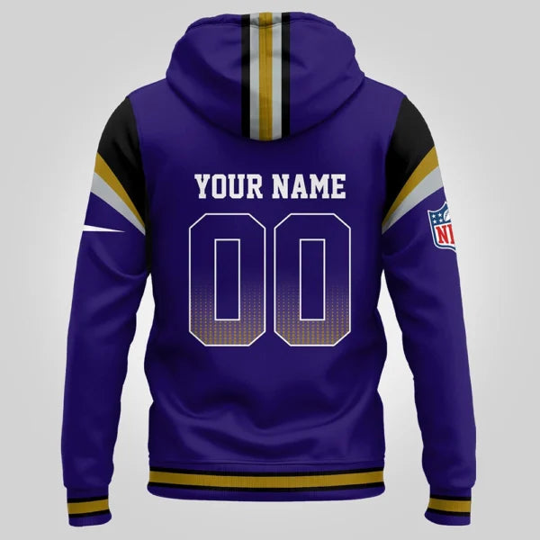 LIMITED EDITION - NEW CUSTOMIZED NFL28 BTR BALTIMORE RAVENS UNISEX T-SHIRT, POLO, HOODIE & JACKETS