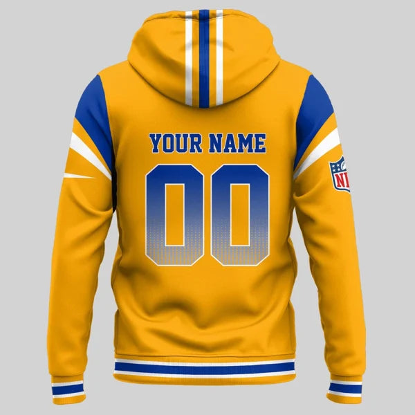 LIMITED EDITION - NEW CUSTOMIZED NFL22 LAR LOS ANGELES RAMS UNISEX T-SHIRT, POLO, HOODIE & JACKETS