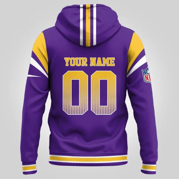LIMITED EDITION - NEW CUSTOMIZED NFL05 MVK MINNESOTA VIKINGS UNISEX T-SHIRT, POLO, HOODIE & JACKETS