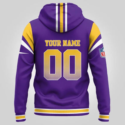 LIMITED EDITION - NEW CUSTOMIZED NFL05 MVK MINNESOTA VIKINGS UNISEX T-SHIRT, POLO, HOODIE & JACKETS