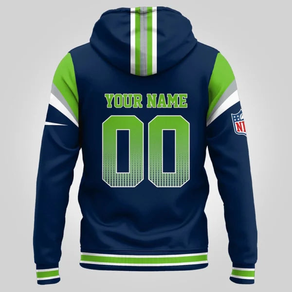 LIMITED EDITION - NEW CUSTOMIZED NFL06 SSH SEATTLE SEAHAWKS UNISEX T-SHIRT, POLO, HOODIE & JACKETS