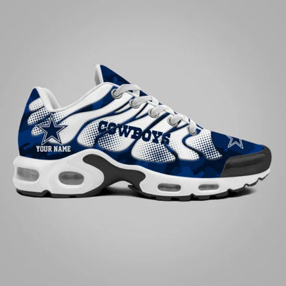 LIMITED EDITION - NEW CUSTOMIZED NFL21 DCB DALLAS COWBOYS UNISEX AIR MAX PLUS SNEAKERS