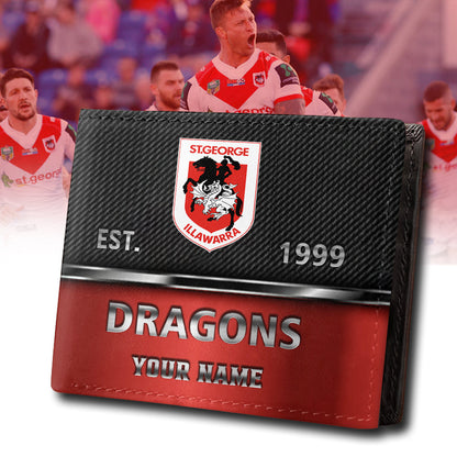 LIMITED EDITION - NEW 14 IDG CUSTOMIZED MEN'S 3D PRINTED WALLET