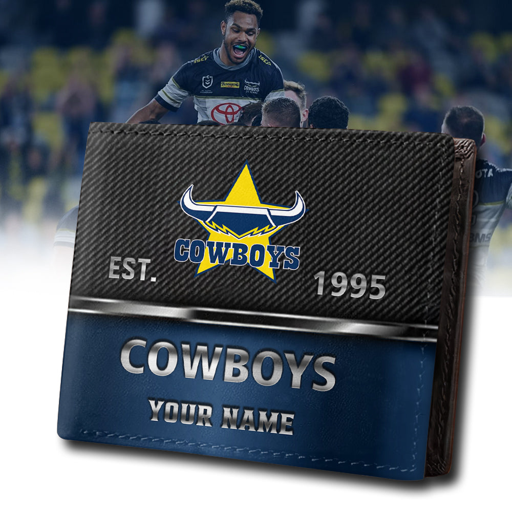LIMITED EDITION - NEW 13 NQLC CUSTOMIZED MEN'S 3D PRINTED WALLET
