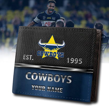 LIMITED EDITION - NEW 13 NQLC CUSTOMIZED MEN'S 3D PRINTED WALLET