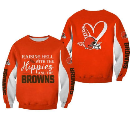 LIMITED EDITION - NEW CUSTOMIZED NFL29 CLB CLEVELAND BROWNS  HOODIE, ZIP HOODIE, SWEATSHIRT