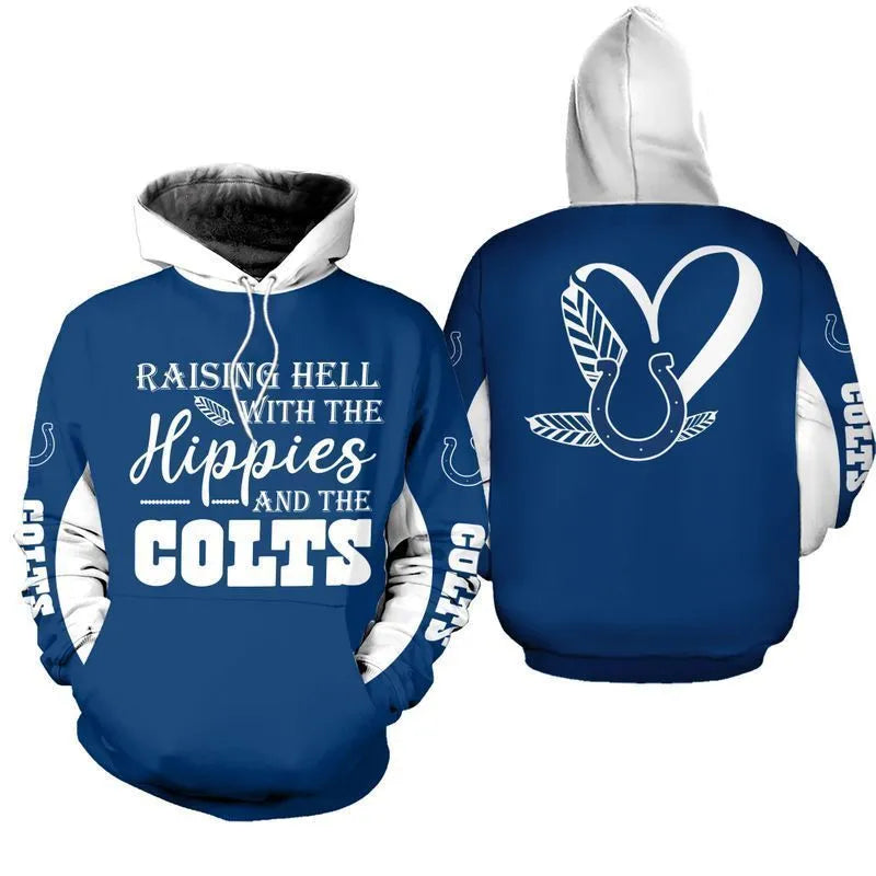 LIMITED EDITION - NEW CUSTOMIZED NFL17 IDC INDIANAPOLIS COLTS  HOODIE, ZIP HOODIE, SWEATSHIRT