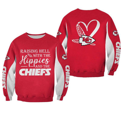 LIMITED EDITION - NEW CUSTOMIZED NFL01 KCC KANSAS CITY CHIEFS  HOODIE, ZIP HOODIE, SWEATSHIRT