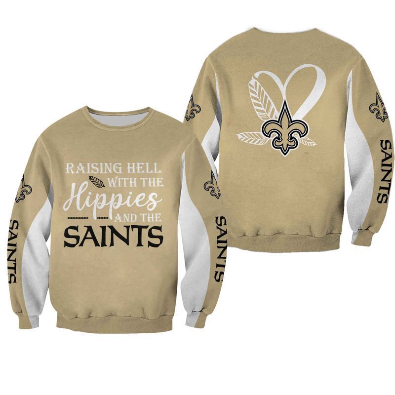 LIMITED EDITION - NEW CUSTOMIZED NFL24 NOS NEW ORLEANS SAINTS  HOODIE, ZIP HOODIE, SWEATSHIRT