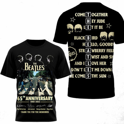 NEW PREMIUM THE BEATLES UNISEX T-SHIRT