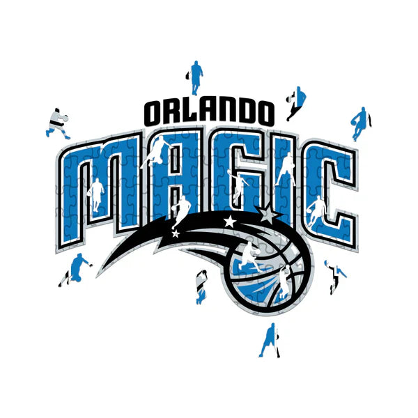 LIMITED EDITION - NEW CUSTOMIZED NBA15 OM ORLANDO MAGIC WOODEN PUZZLE
