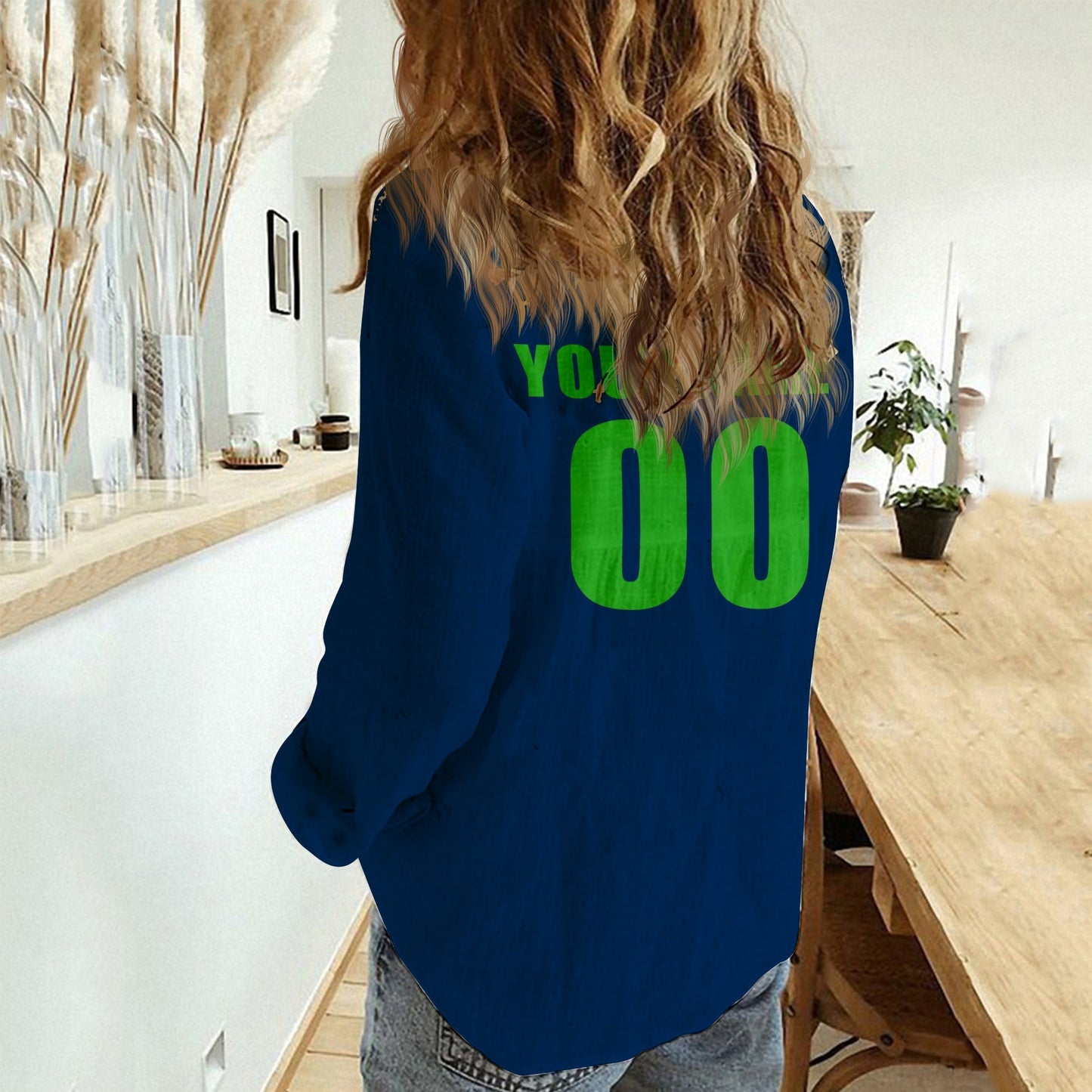 LIMITED EDITION - NEW 04 CRD CUSTOMIZED WOMEN CASUAL SHIRT FOR FAN