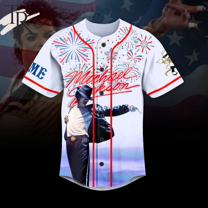Michael Jackson Baseball Jersey
