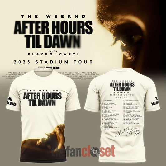LIMITED EDITION - NEW PREMIUM THE WEEKND UNISEX T-SHIRT
