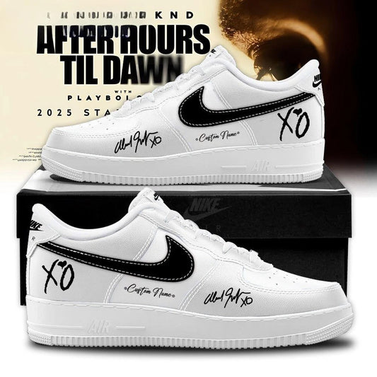 LIMITED EDITION - NEW CUSTOMIZED THE WEEKND SNEAKERS