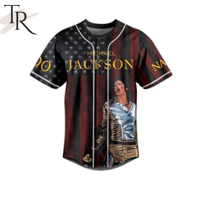 Michael Jackson Baseball Jersey