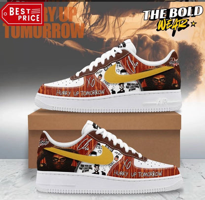 LIMITED EDITION - NEW CUSTOMIZED THE WEEKND SNEAKERS