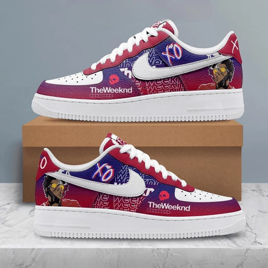LIMITED EDITION - NEW CUSTOMIZED THE WEEKND SNEAKERS