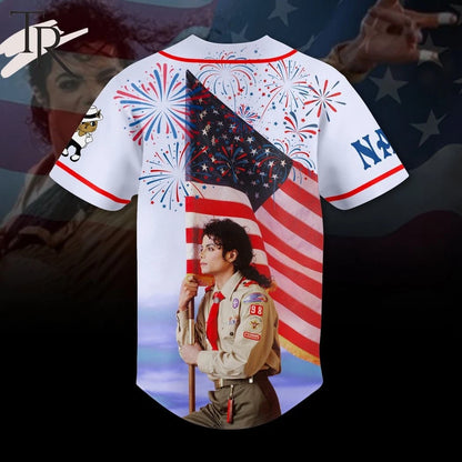 Michael Jackson Baseball Jersey