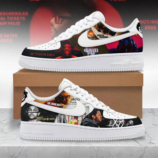 LIMITED EDITION - NEW CUSTOMIZED THE WEEKND SNEAKERS