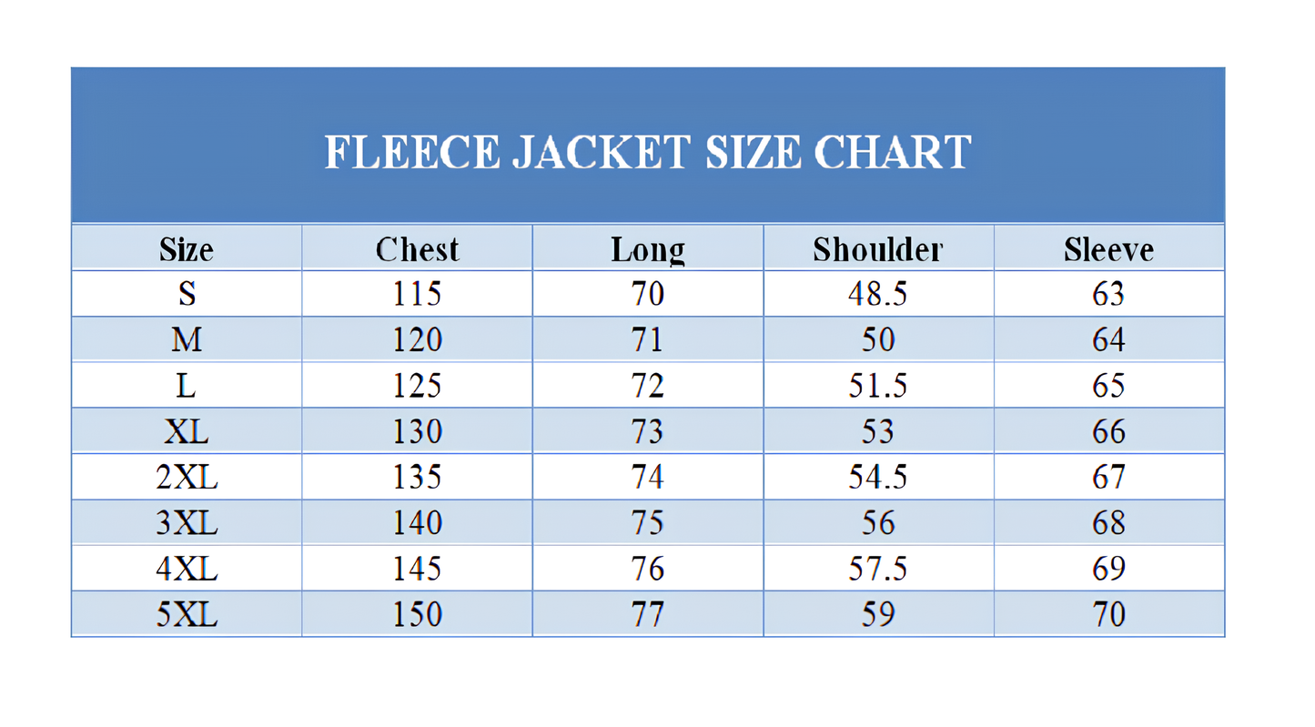 Limited Edition - New Customized Fleece Cargo Jacket