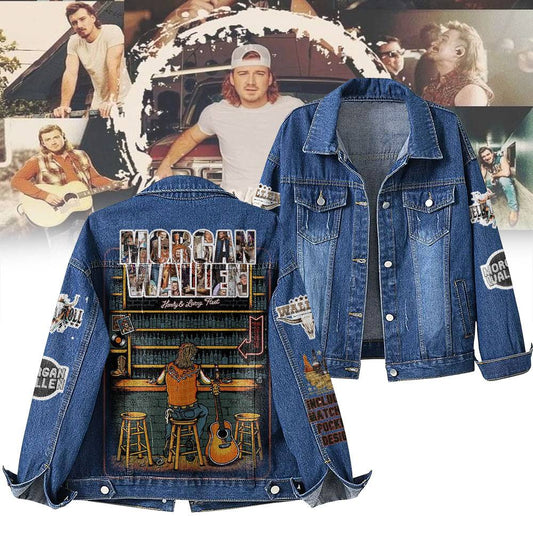 Morgan Wallen Longsleeves Denim Jacket