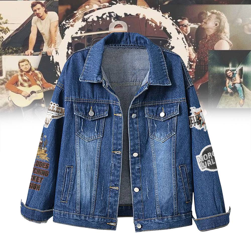 Morgan Wallen Longsleeves Denim Jacket