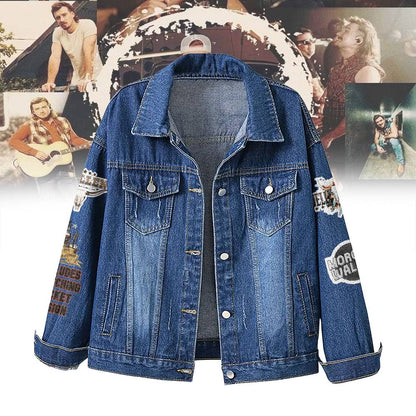 Morgan Wallen Longsleeves Denim Jacket