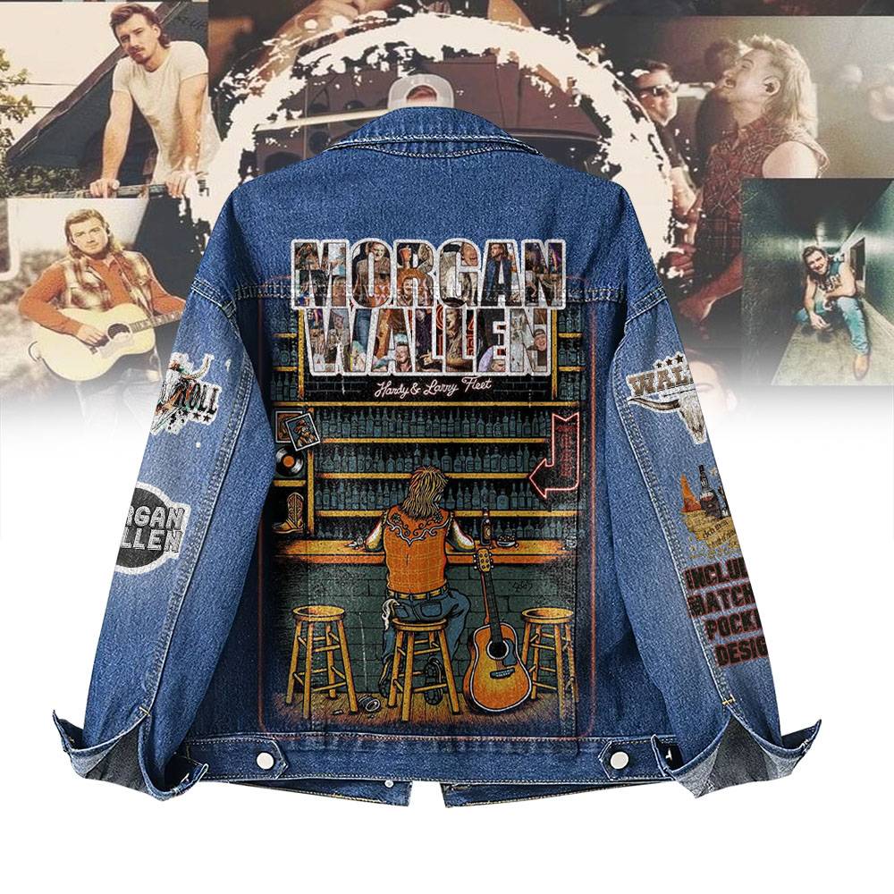 Morgan Wallen Longsleeves Denim Jacket