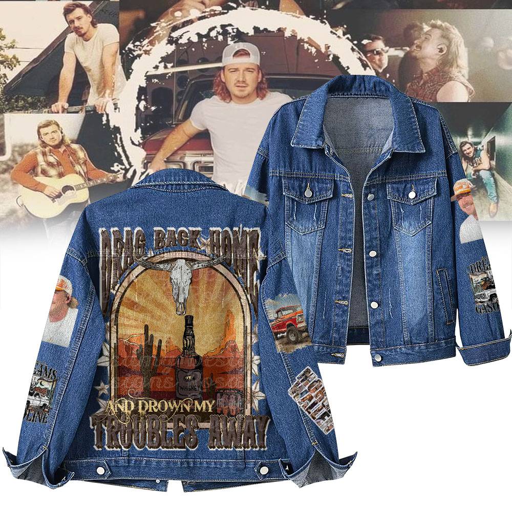 Morgan Wallen Longsleeves Denim Jacket