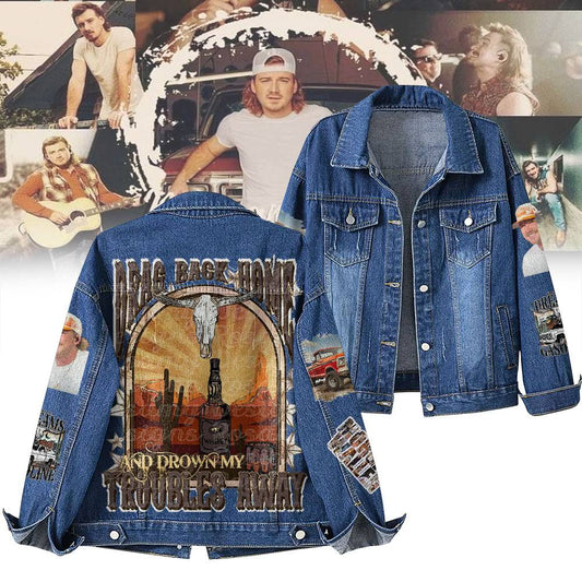Morgan Wallen Longsleeves Denim Jacket