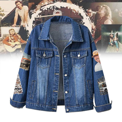 Morgan Wallen Longsleeves Denim Jacket