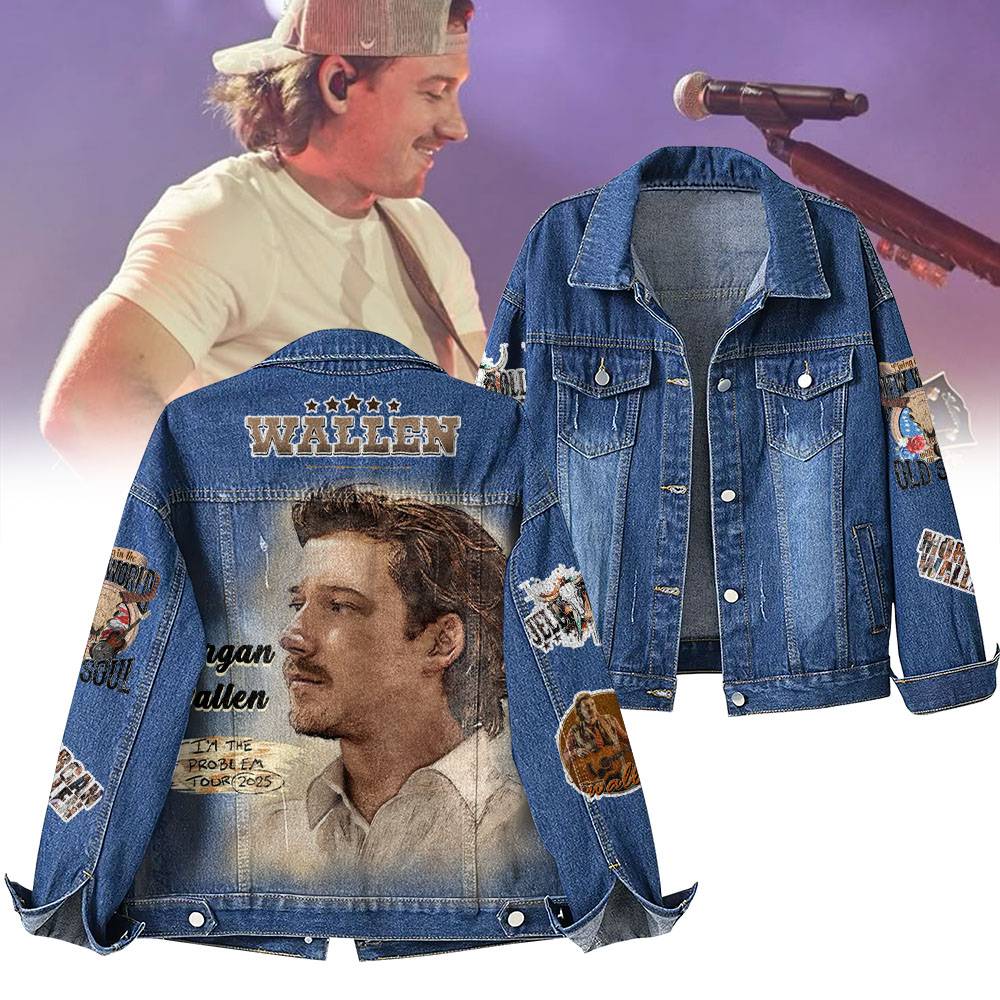 Morgan Wallen Longsleeves Denim Jacket