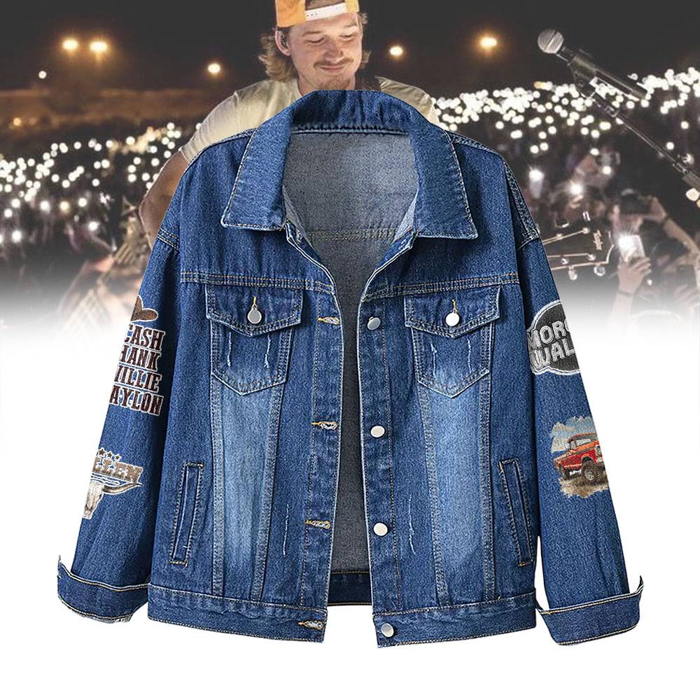 Morgan Wallen Longsleeves Denim Jacket