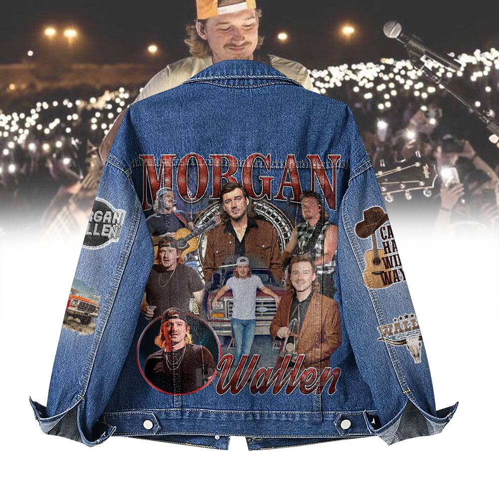 Morgan Wallen Longsleeves Denim Jacket