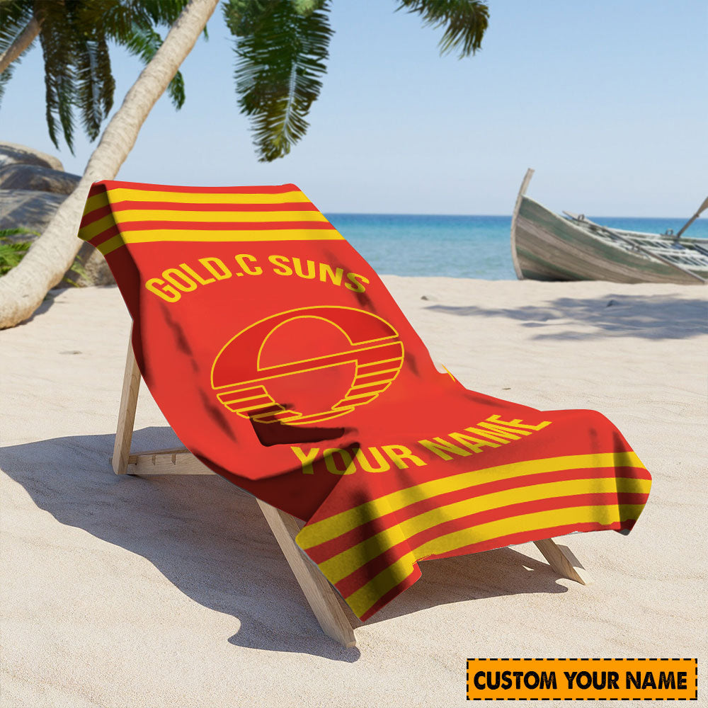 LIMITED EDITION - NEW 18 GCS CUSTOMIZED BEACH & BATH TOWEL
