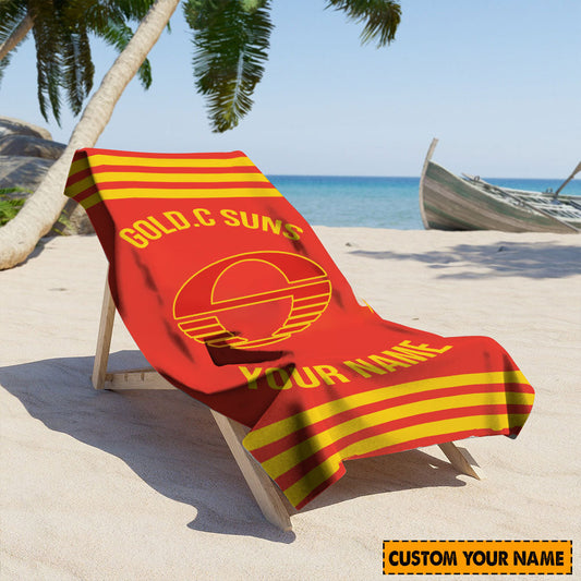 LIMITED EDITION - NEW 18 GCS CUSTOMIZED BEACH & BATH TOWEL