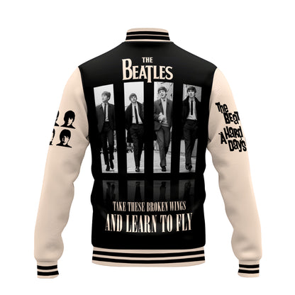 NEW PREMIUM THE BEATLES BASEBALL JACKET