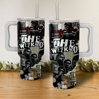 THE WEEKND PREMIUM LIMITED EDITION TUMBLER 40 OZ