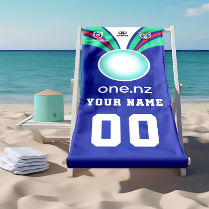 LIMITED EDITION - NEW 11 NZW PERSONALIZED BEACH TOWEL GIFT FOR FANS